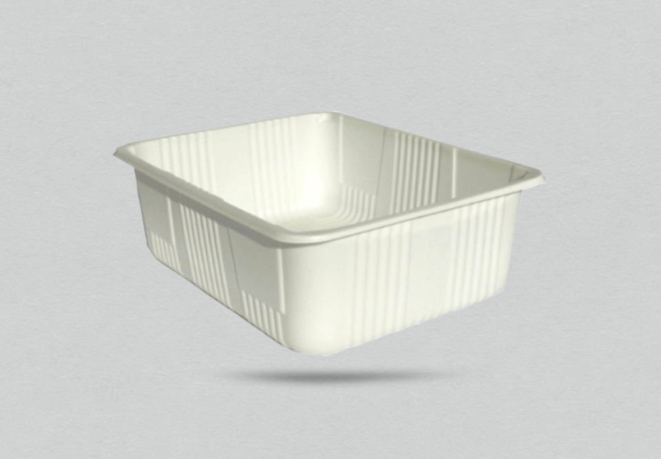 thermoformed food tray
